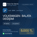 VOLKSWAGEN BALATA DEĞİŞİMİ