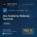 Akü Kodlama (Batarya Tanıtma)