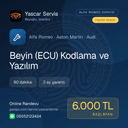 Beyin (ECU) Kodlama ve Yazılım