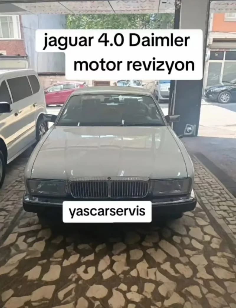 Jaguar 4.0 Daimler · motor, Yascar Servis